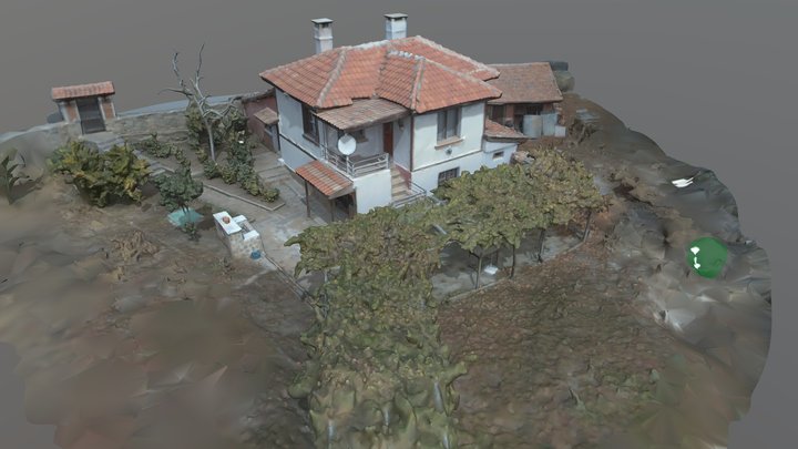 Old Village House 3D Model