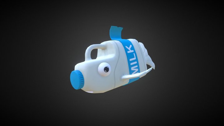 Milky Fish 3D Model