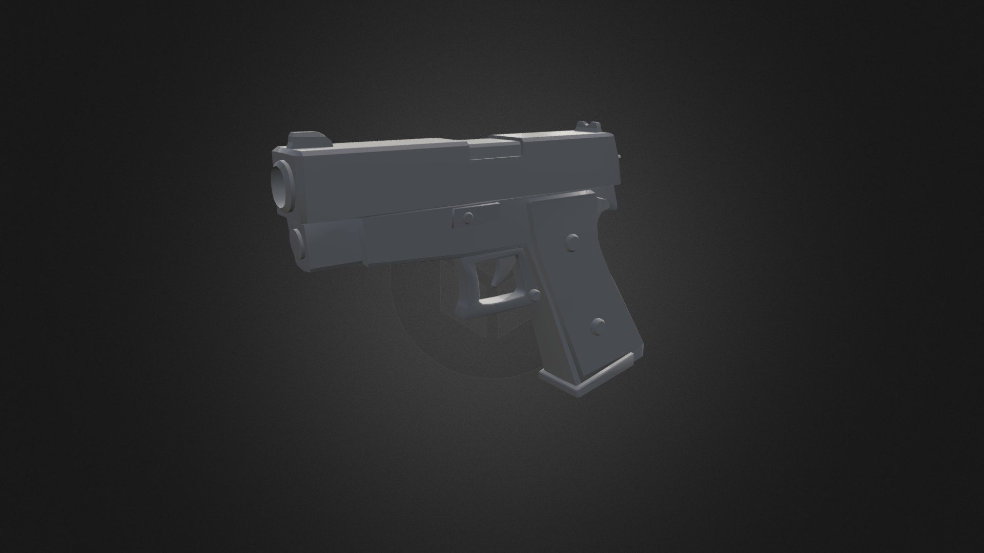 Lowpoly Gun(on going)