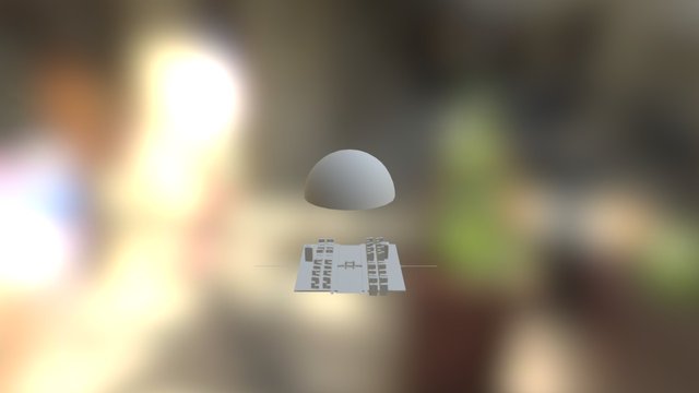 Tower Sin Material 3D Model