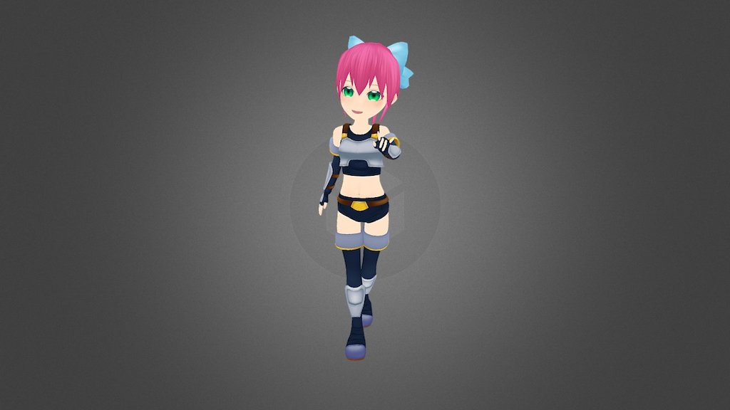 3DCG Character class : based on design
