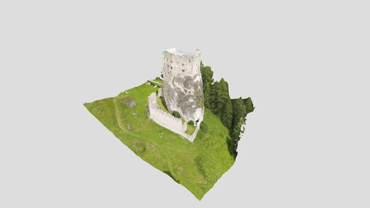 Castello di Andraz 3D Model