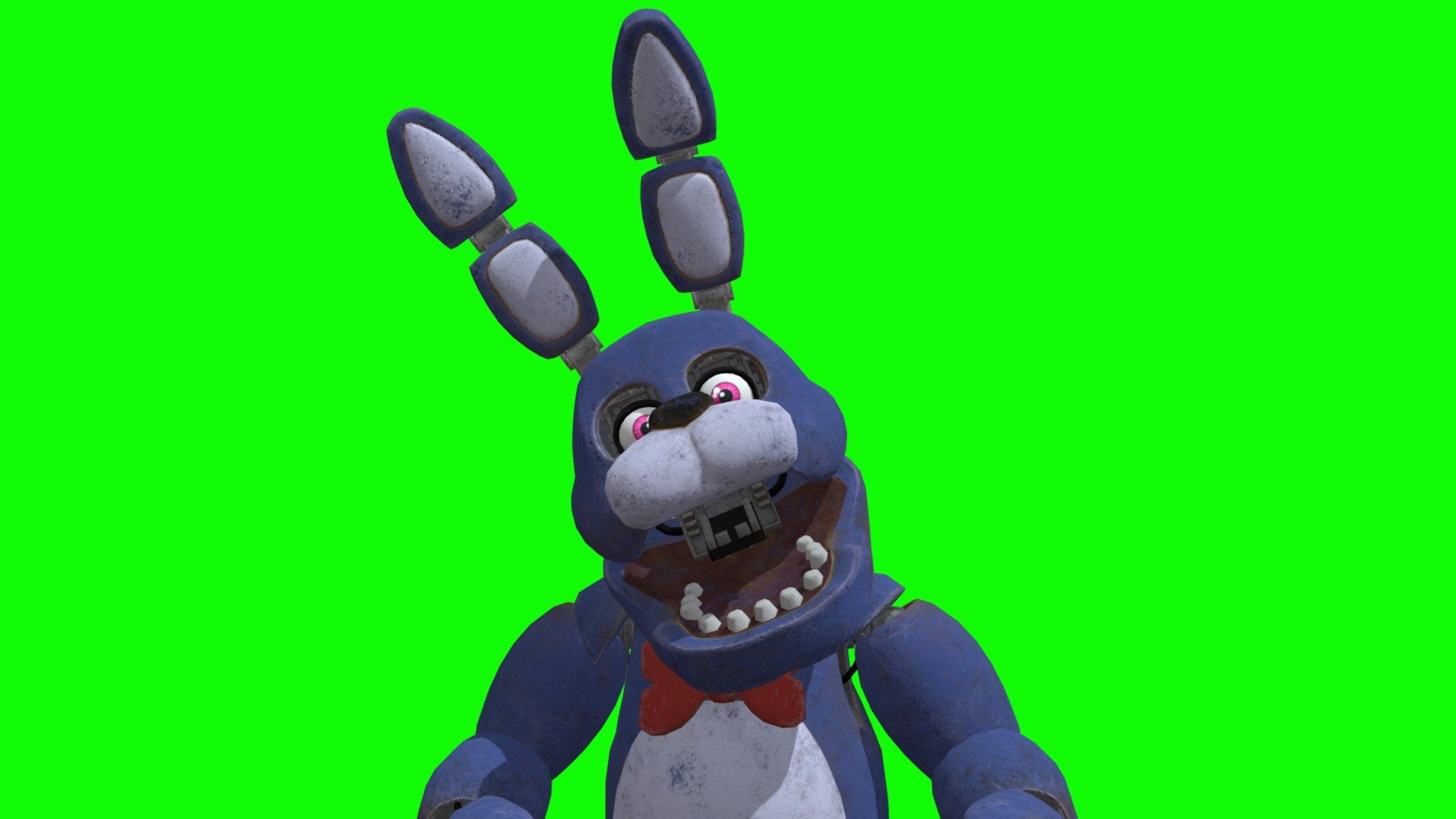 fnaf help wanted bonnie green screen Download Free 3D model by