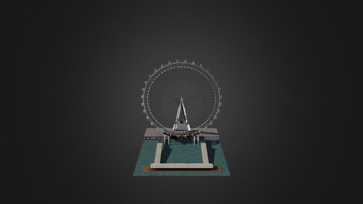 London Eye 3D Model
