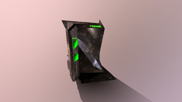 Poly Console 3D Model