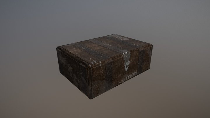 TP2 - Wooden chest 3D Model