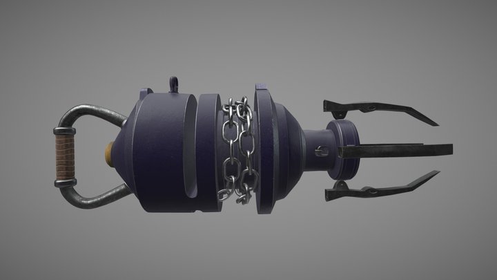 Zelda Hookshot 3D Model