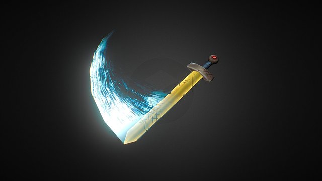 SGP27 - Finn's Scarlet Sword (Adventure Time) 3D Model