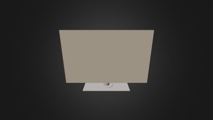 Render Stuff LED LCD TV 3D Model