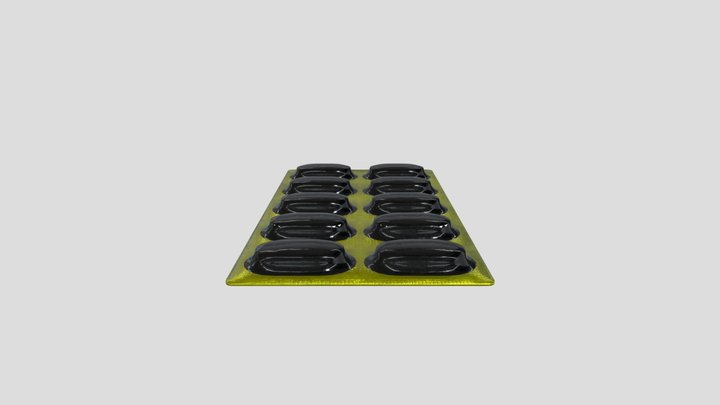 Pill Blister Rectangular