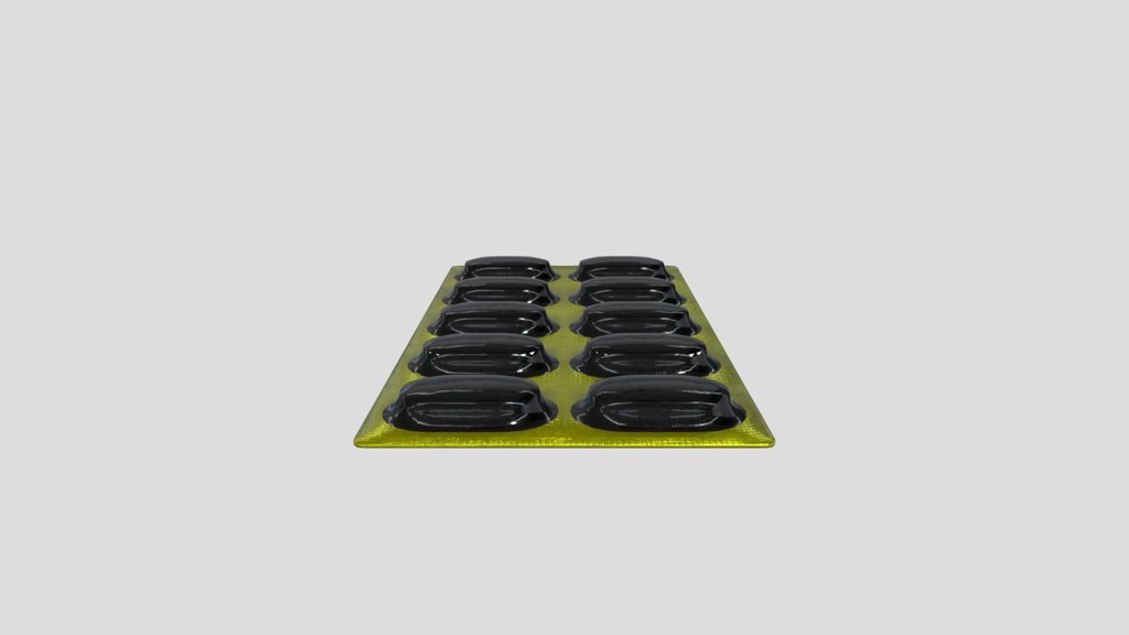 Pill Blister Rectangular