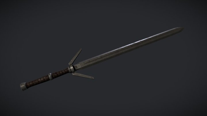 Two handed Sword 3D Model