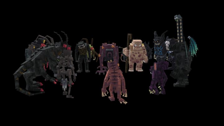 Creatures 3D Model