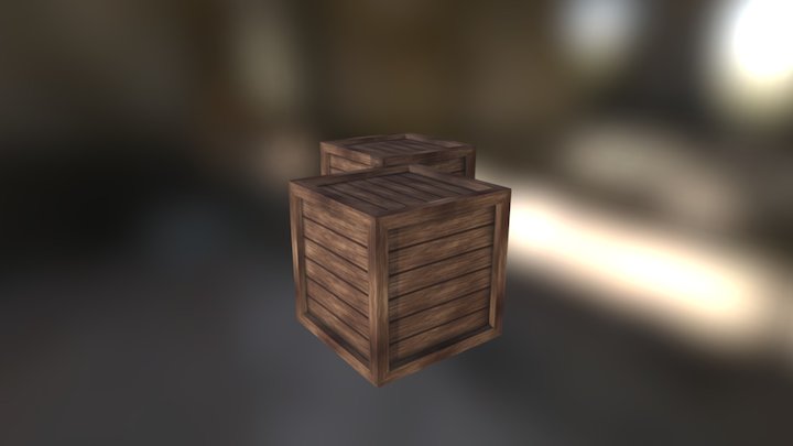 Crate 2 Final 3D Model