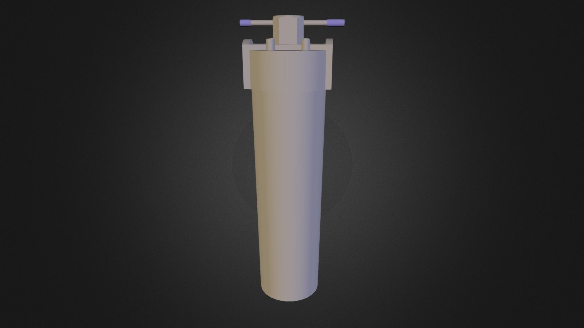 Canister Filter Housing 3D model by bluevine [801eb2d] Sketchfab