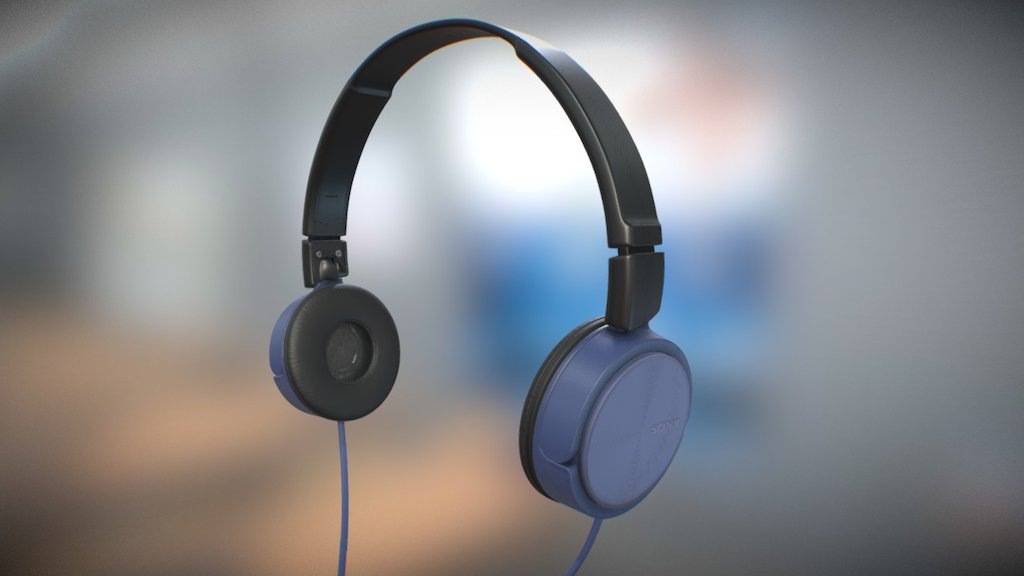 Sony Mdr Zx310 Bl 3d Model By Exo S 801ec5f Sketchfab 7968