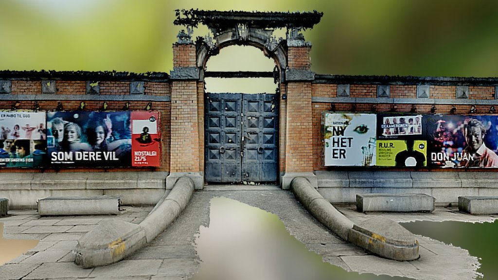 Nationaltheatret Facade, Oslo
