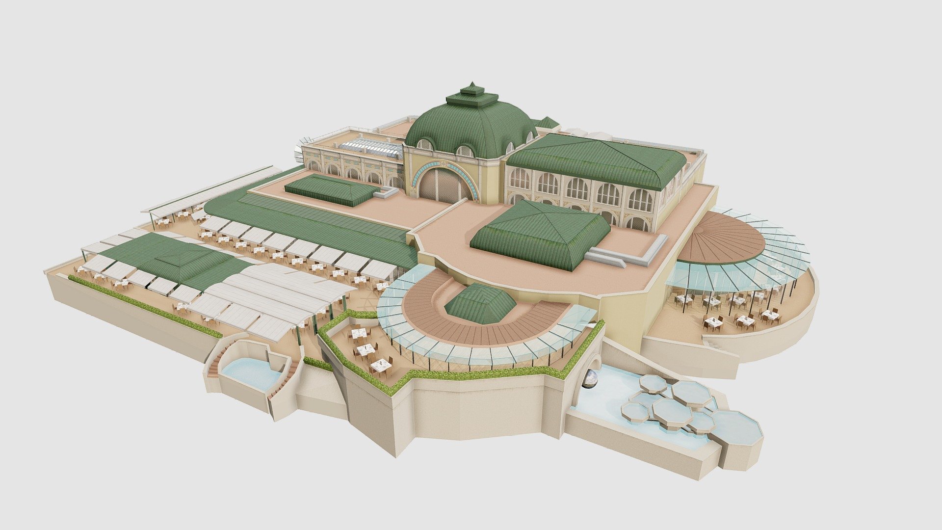 Cafe de Paris Monté Carlo — Sketchfab embed 3D viewer