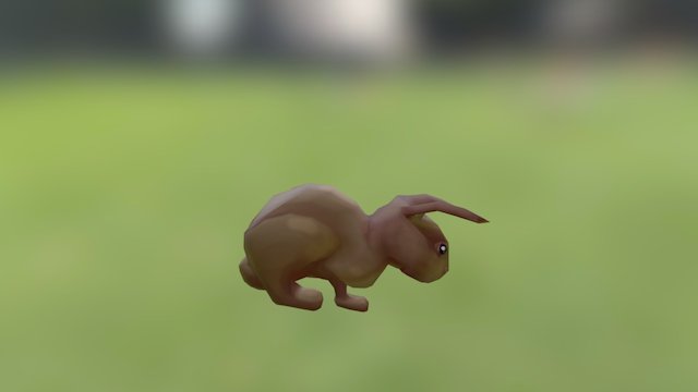 River's Forest Animals - Rabbit 3D Model