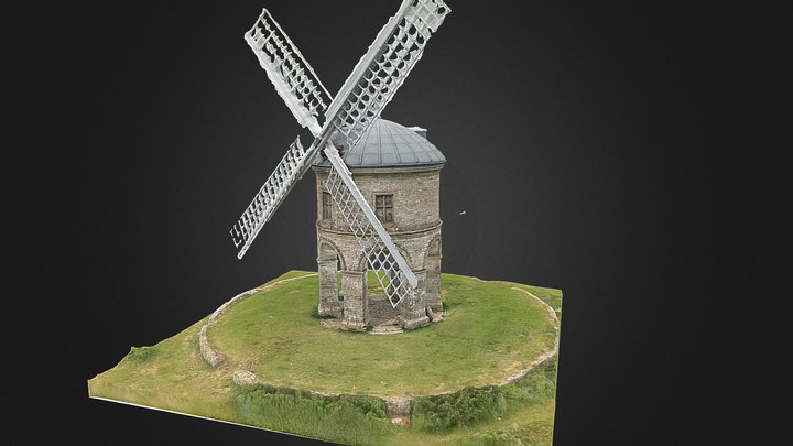 Chesterton Windmill - Merged Components – Free 3D Model STL