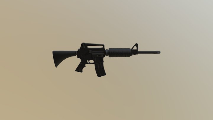 M4a1 3D Model