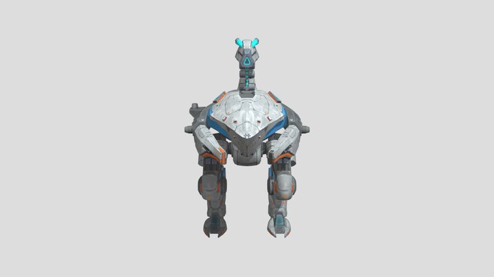 Techno-scorpion 3D Model