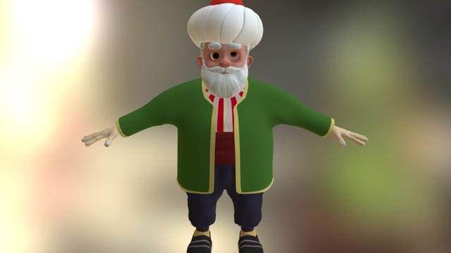 Nasrettin 3D Model