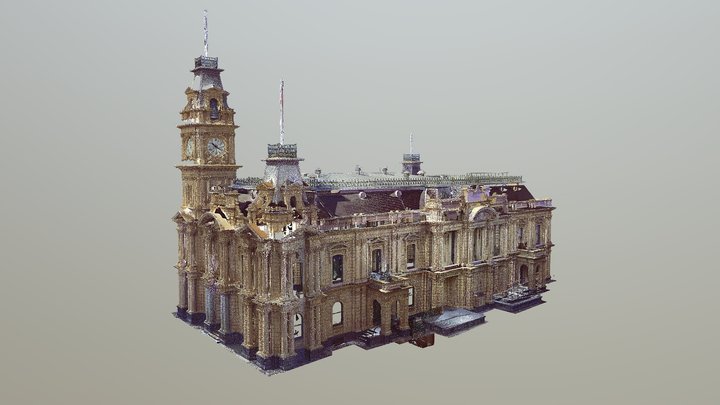 HERITAGE TOWN HALL 3D Model
