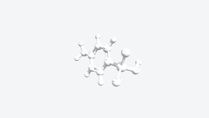 P-Toluenesulfonic acid 3D Model — CAS 104-15-4