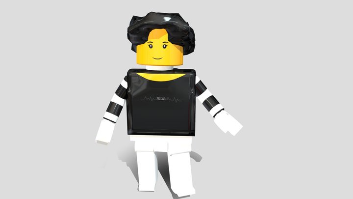 Lego Elena 3D Model