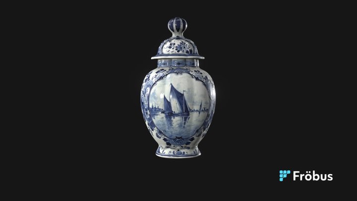 Delft Vase 3D Model