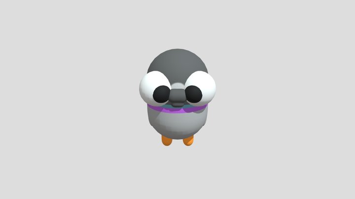 Goofy Pigeon Model