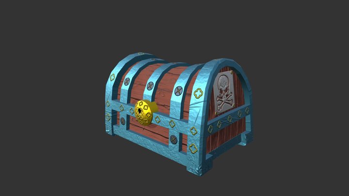KNB137 - Project One - Pirate Chest 3D Model