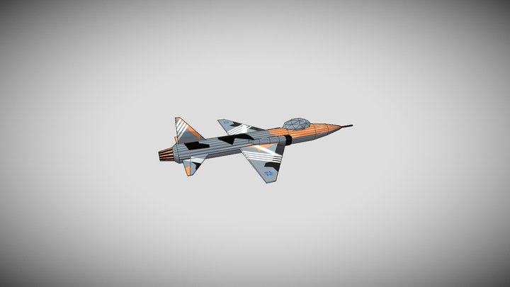 game ready plane 3D Model