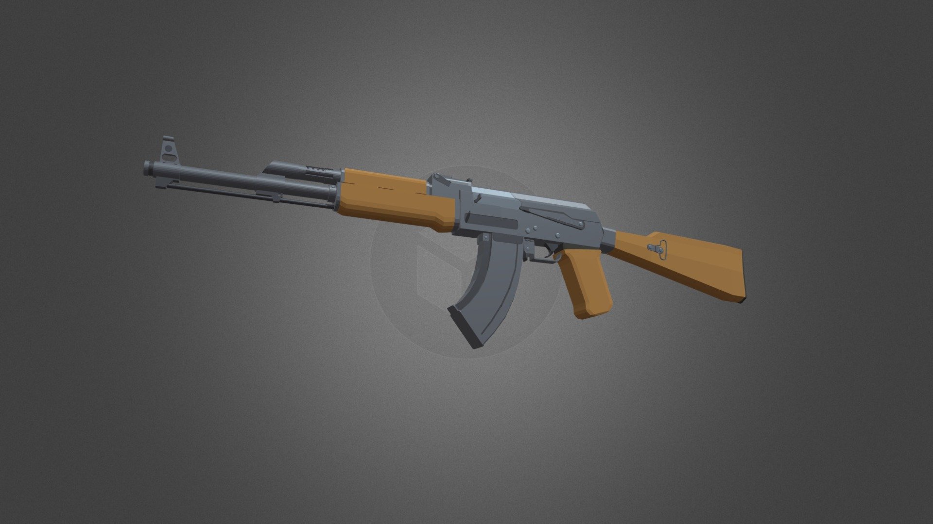 AK 3D model by dariameowww [8027917] Sketchfab