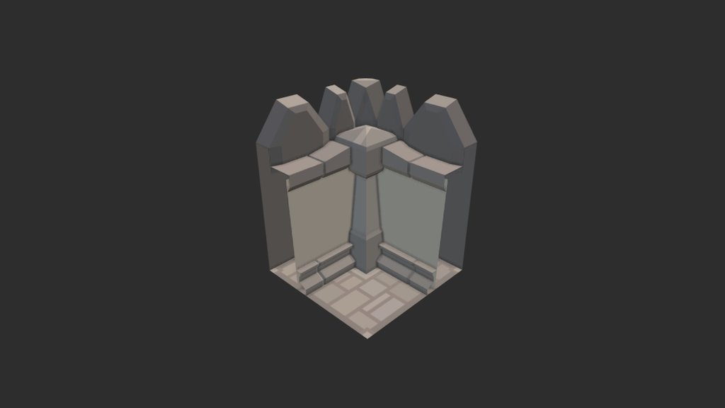 Medieval Labyrinth - Corner Out