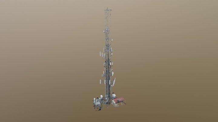Torre Miguel Hidalgo Ply 3D Model