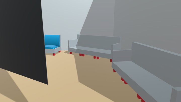 Living Room 3D Model