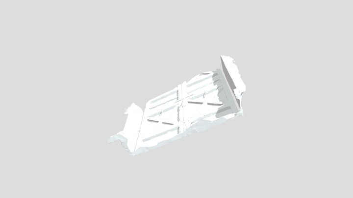 Interior of Door to the Church 3D Model