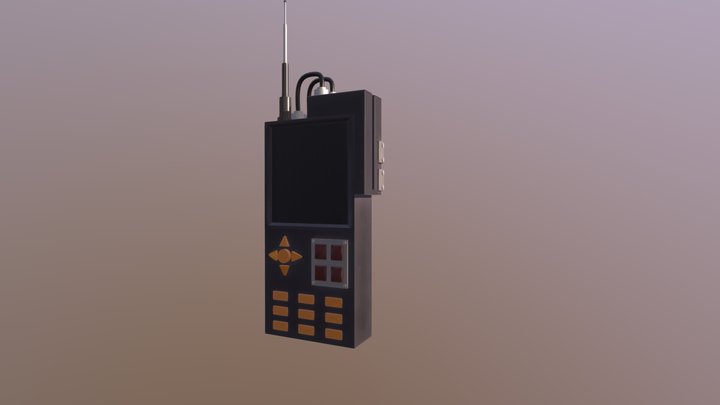 Walkie-talkie low 3D Model