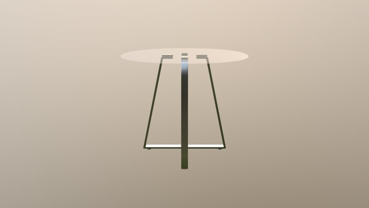 Living Room Table 3D Model