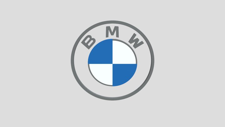 BMW Logo 3D Model