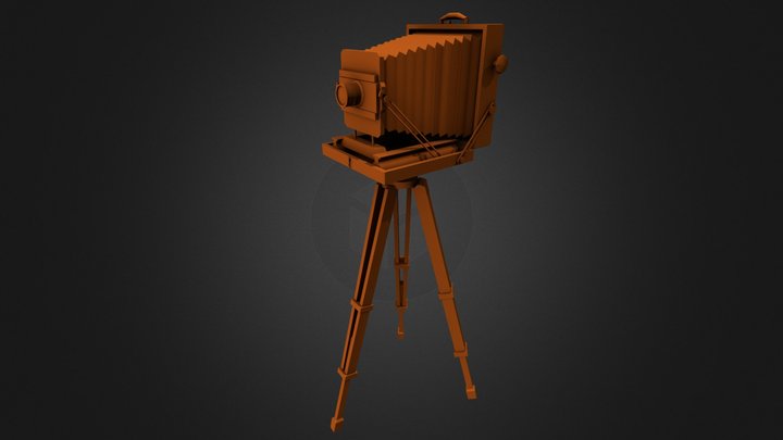 Tin_Type Camera 3D Model
