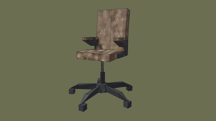 Office Chair (PS1) 3D Model