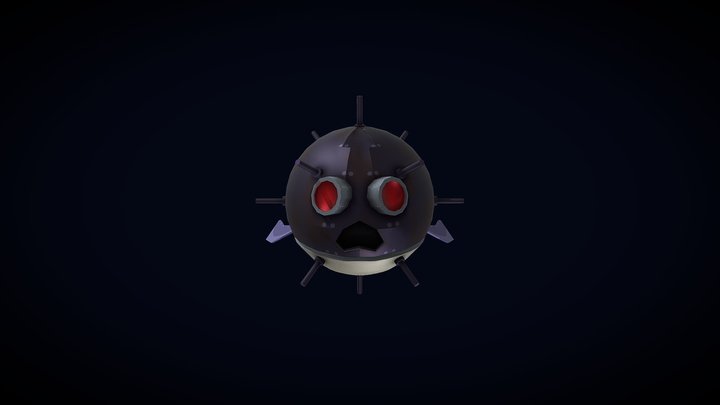 Pufferfish mine Sketchfab 3D Model