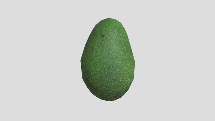avocado lp 3D Model