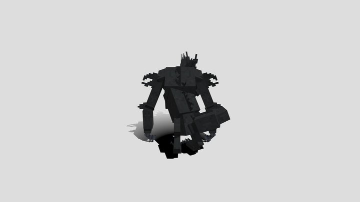 WEREWOLF minecraft 3D Model
