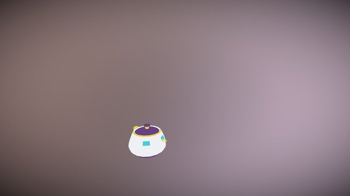 Bouncing Teapot 3D Model