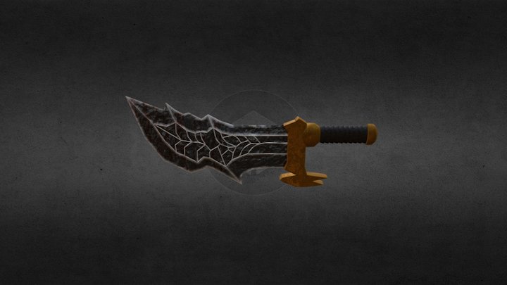 Fantasy Sword 3D Model