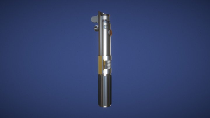 Anakin Skywalker Lightsaber 3D Model